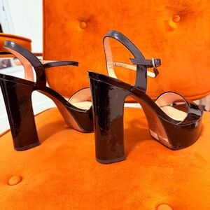 Elegant Black Platform Heels